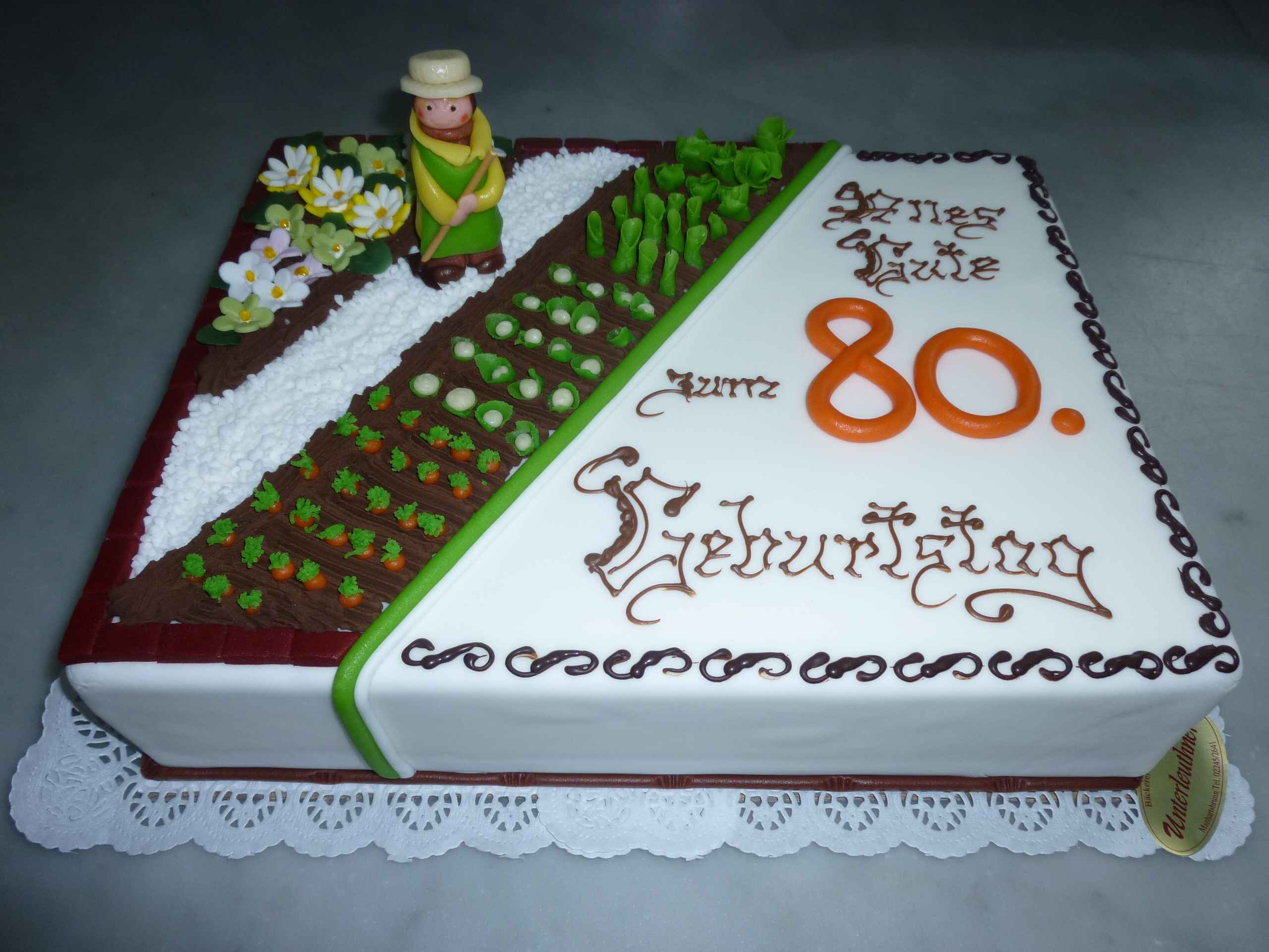 Unterleuthner Konditorei Tauftorte